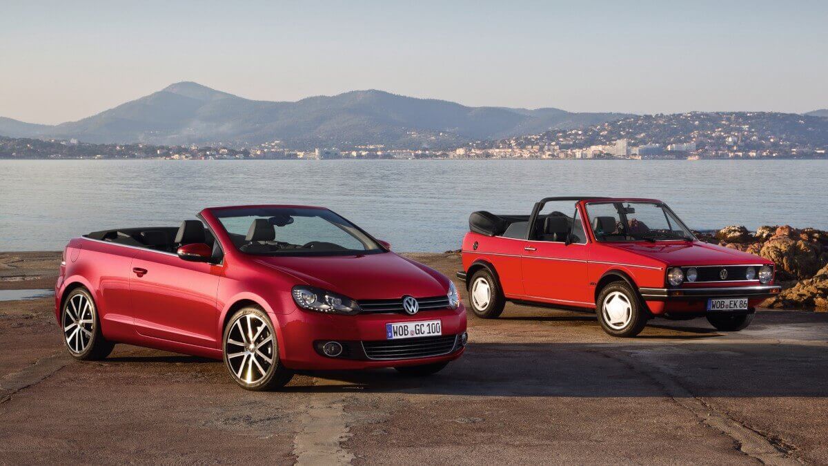 40 Years of Volkswagen Golf Cabriolet - Secret Classics