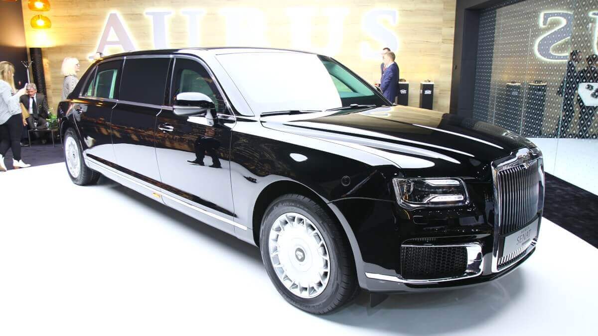 Aurus Senat: European debut for Russian limousine