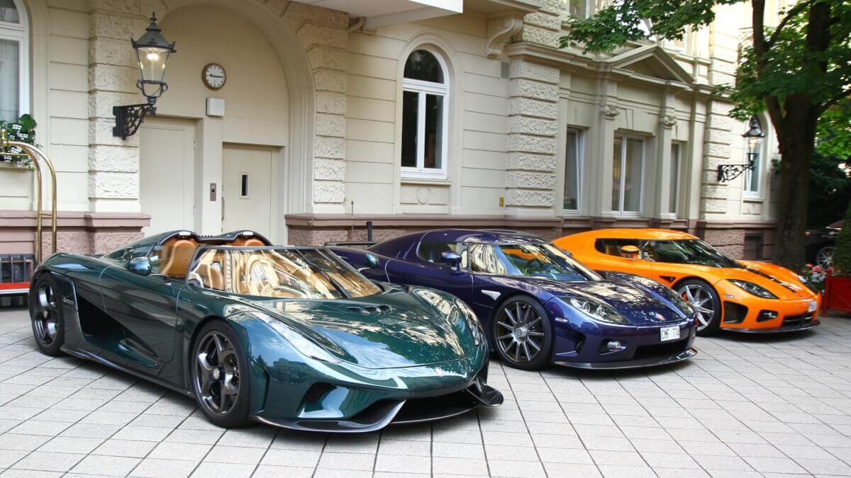 Koenigsegg Owners Tour  Ghost Squadron 2021 