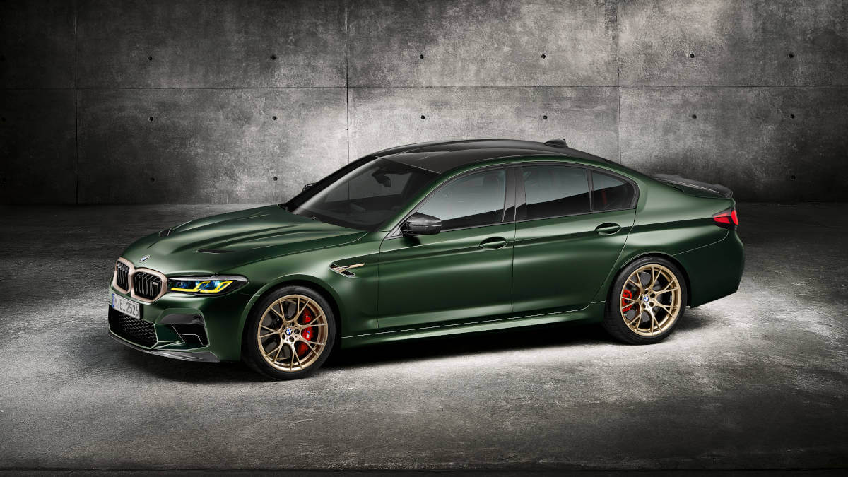 BMW M5 CS: Gelbe Gefahr